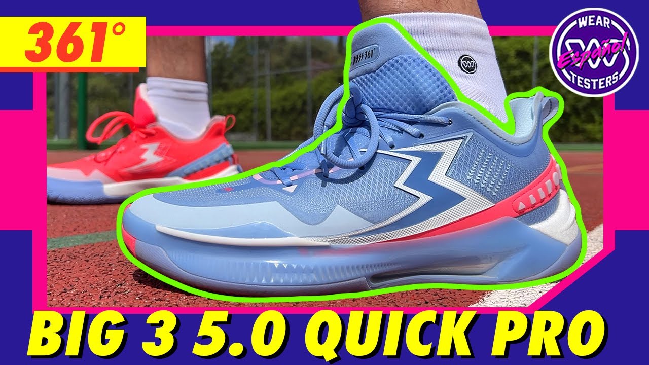 ¿Por qué NADIE habla de las 361 Big 3 5.0 Quick Pro?