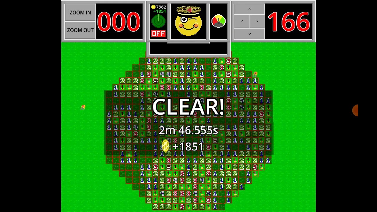 Minesweeper Plus: Expert 10 in 4:19.11