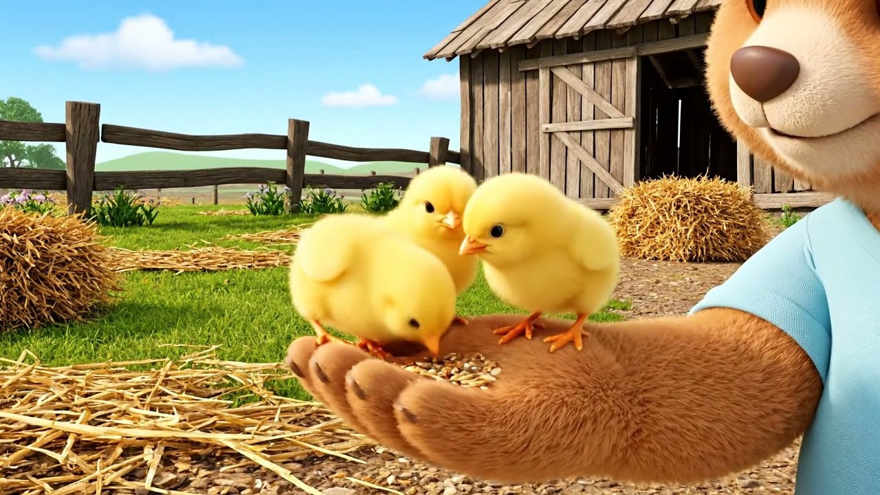 Why Did the Bear Cub Start Taking Care of the Chicks? 🐻🐣 | Benny Learns to Care with Love