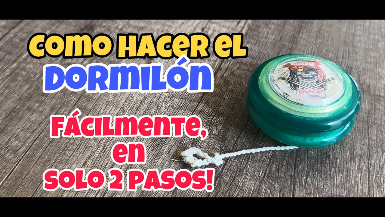 Como hacer el dormilon en el yoyo / trucos con el yoyo / dormilon yoyo / como bailar el yoyo
