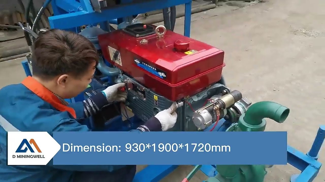 MW180 Portable Water Well Drill Rig