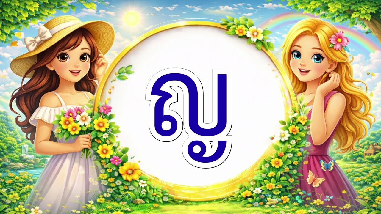 สอนอ่าน ก-ฮ แบบท่องจำง่าย จำแม่น พร้อมภาพประกอบสีสันสดใส | เรียนรู้อักษรไทย - วายคิดส์(Why kids)