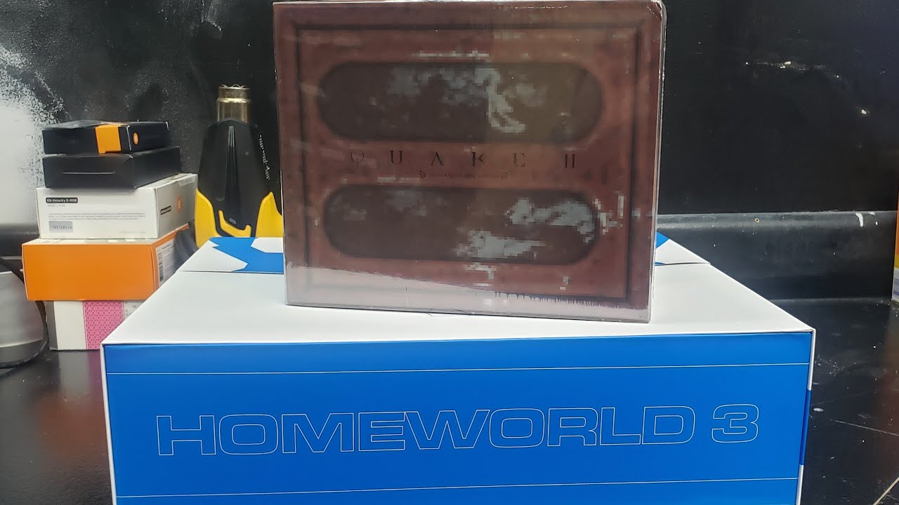 Quake II and Homeworld 3 Collectors Edition Unboxing