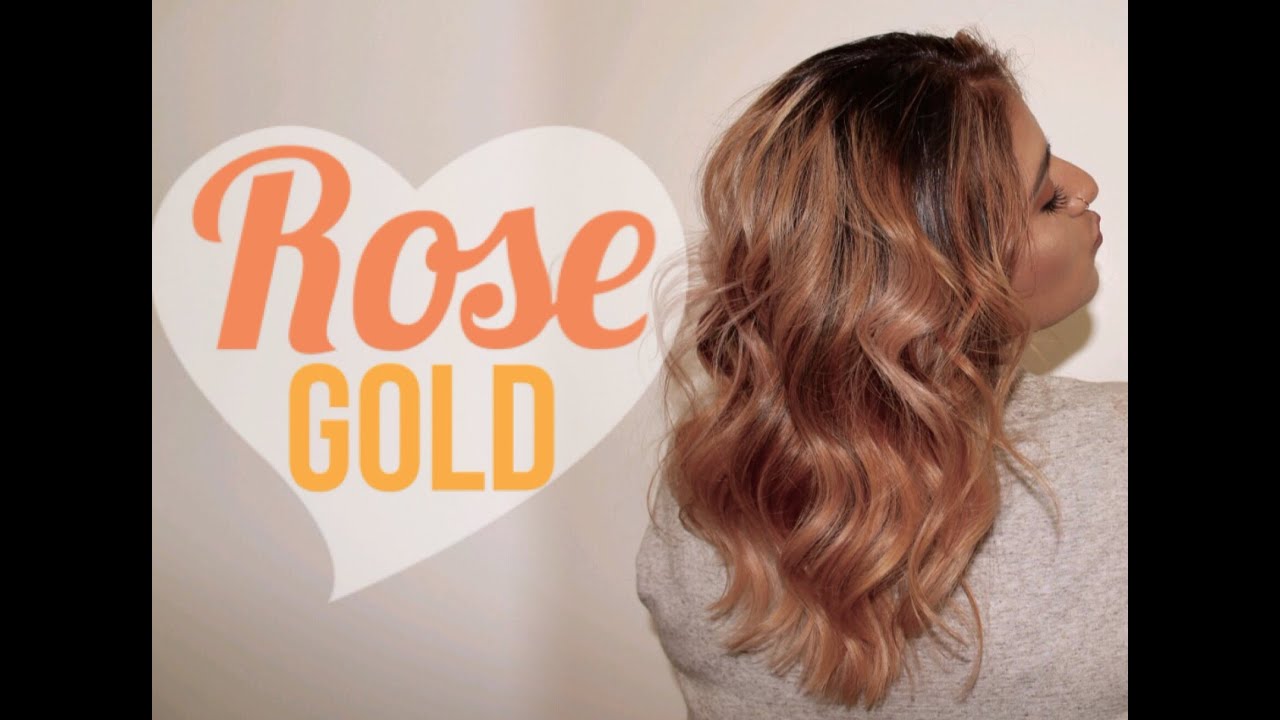 Rose Gold and Rooty!