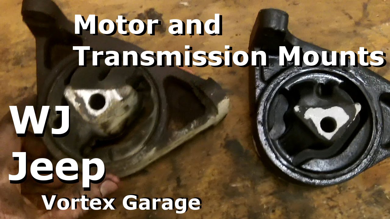 Jeep WJ Motor and Transmission Mount Replacement 4.7l - Vortex Garage Ep. 8