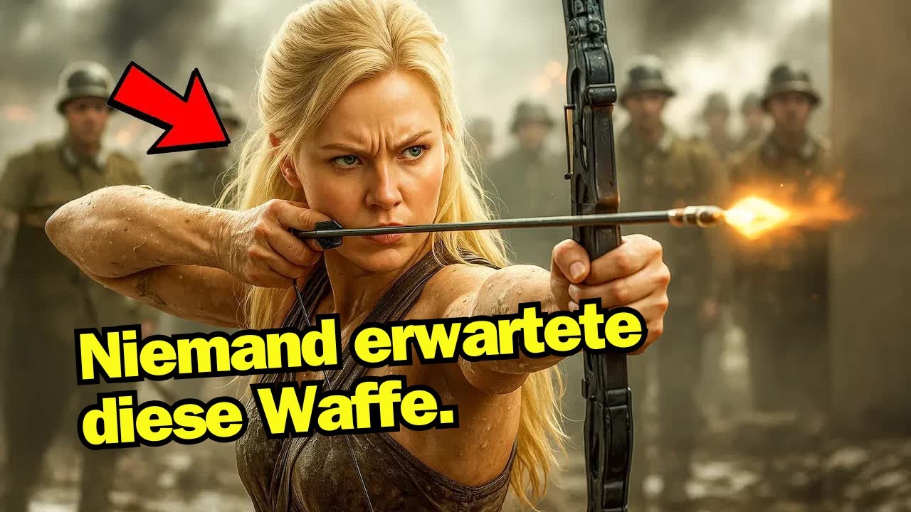 Gibt es hier Scharfschützen？rief der Sergeant im Kampf, dann zog das stille Mädchen explosive Bo