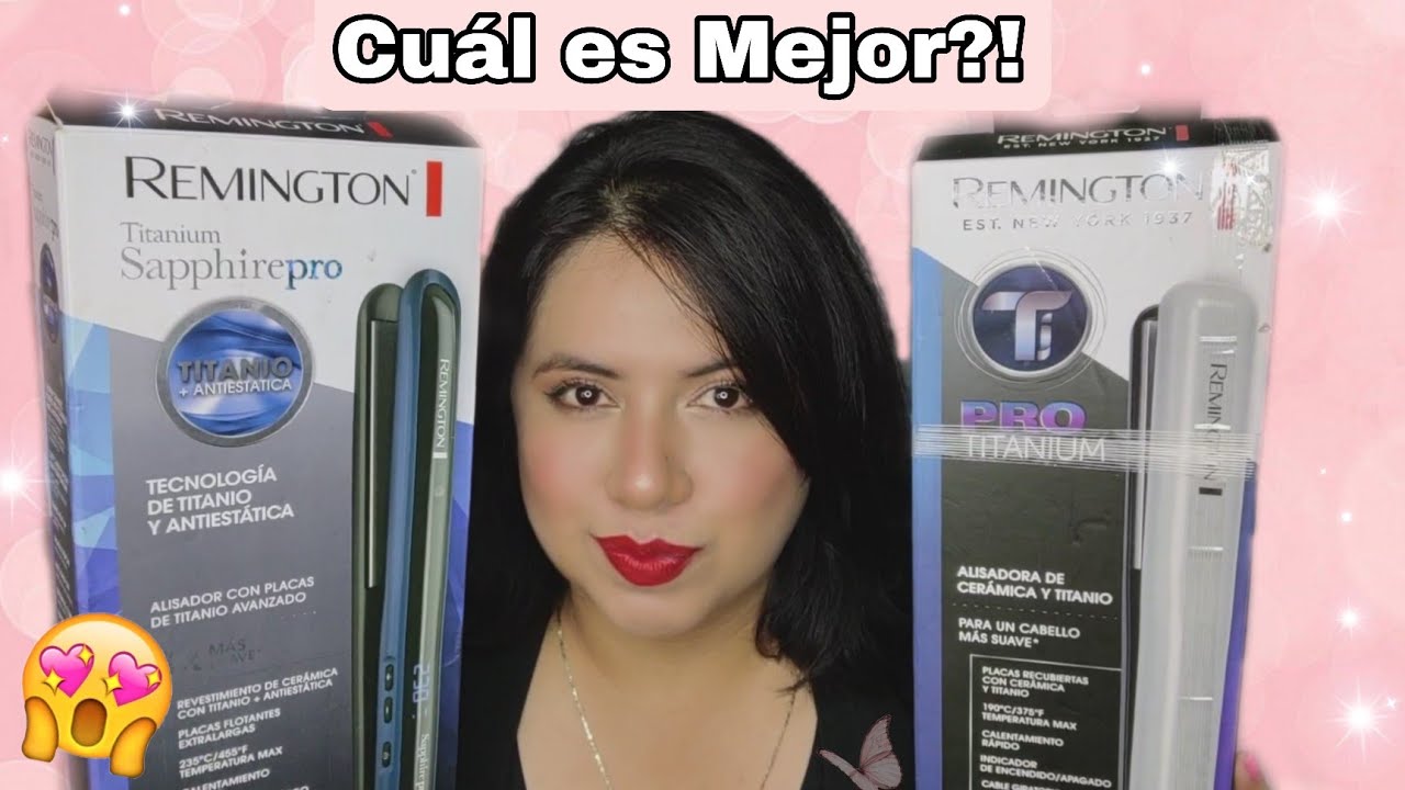 Remington Titanium Sapphire Pro vs Remington Pro Titanium