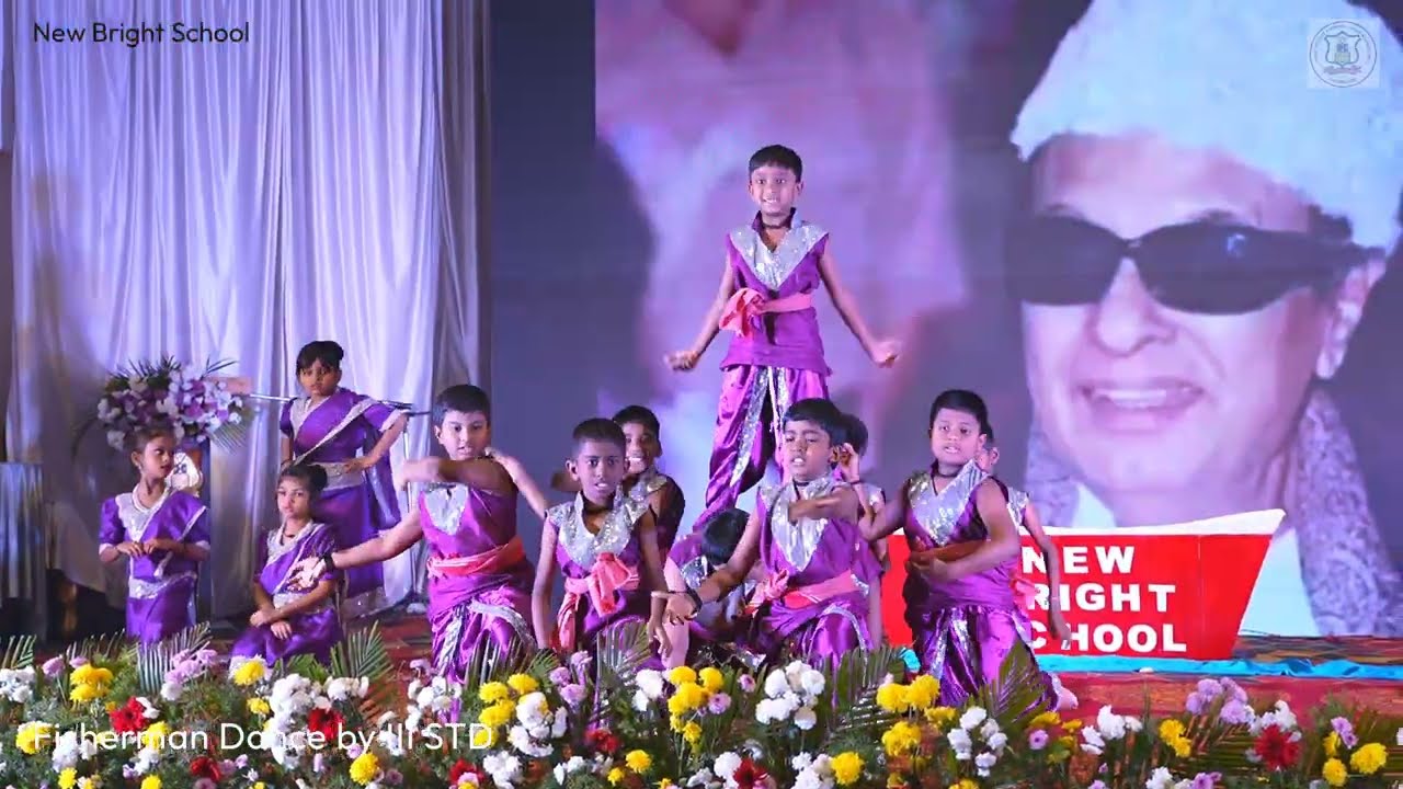 Annual Day-018- III STD   Fisherman dance