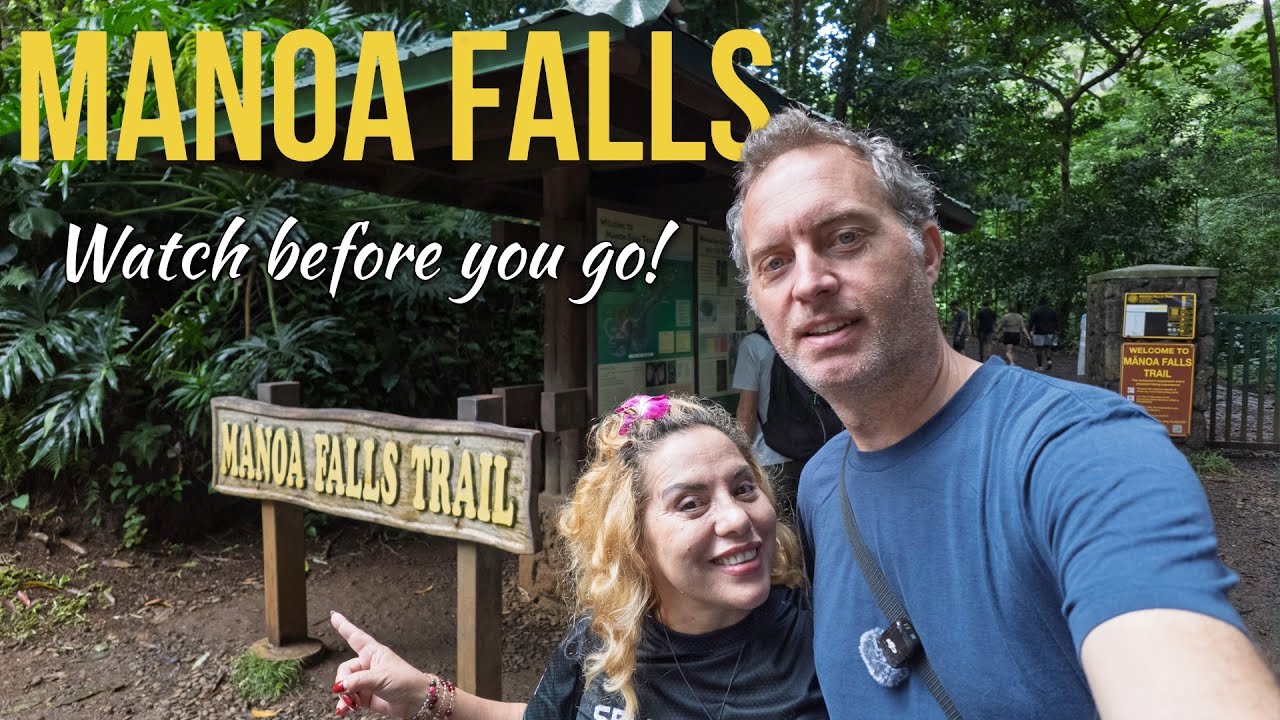 🌺 Hiking The Manoa Falls Trail | Oahu, Hawaii 🌿💦