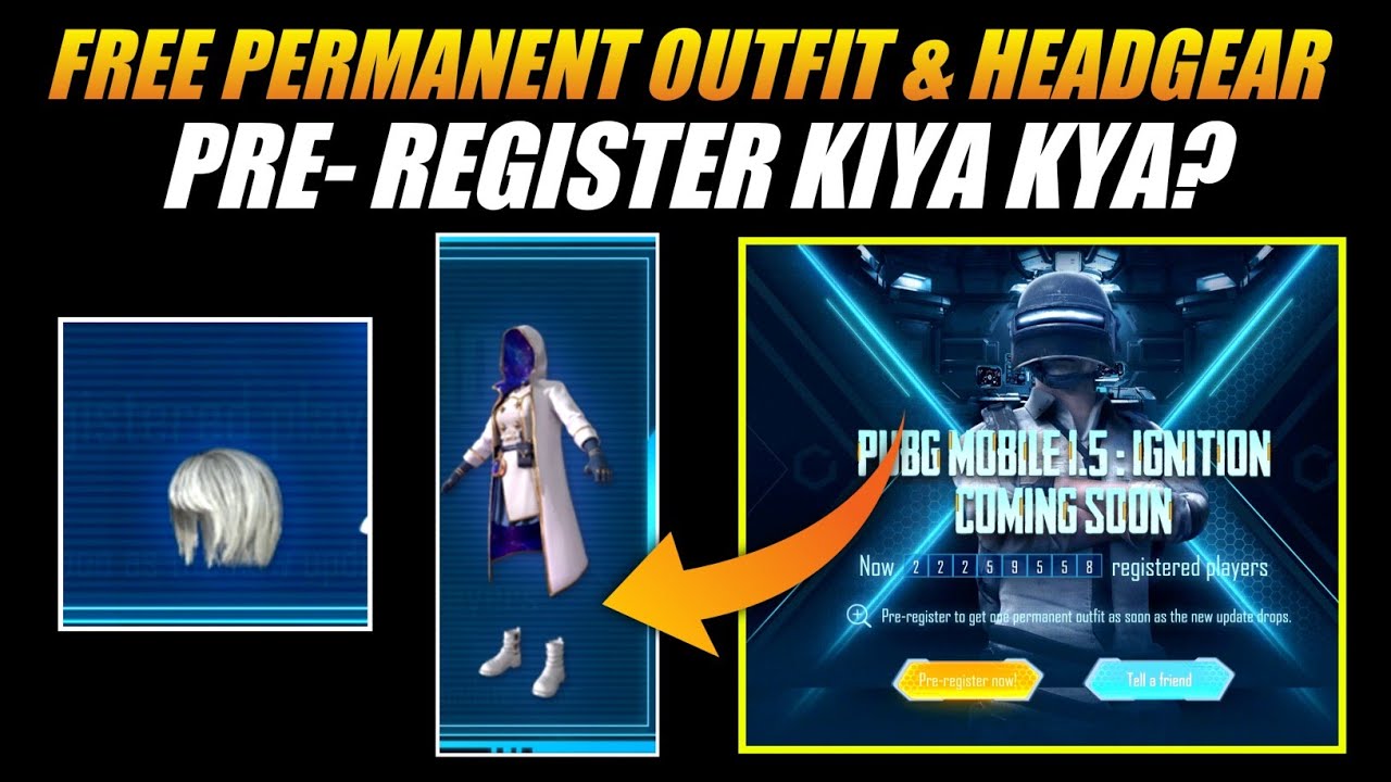 FREE PERMANENT OUTFIT & HEADGEAR IN PUBGM GLOBAL OUTFIT CONTEST 2020|1.5 IGNITION EVENT| BGMI|
