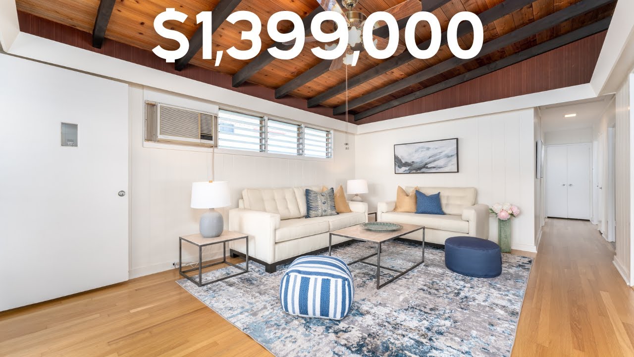3 Bdrm/1.5 Bath SINGLE LEVEL Home In KAIMUKI For Sale!