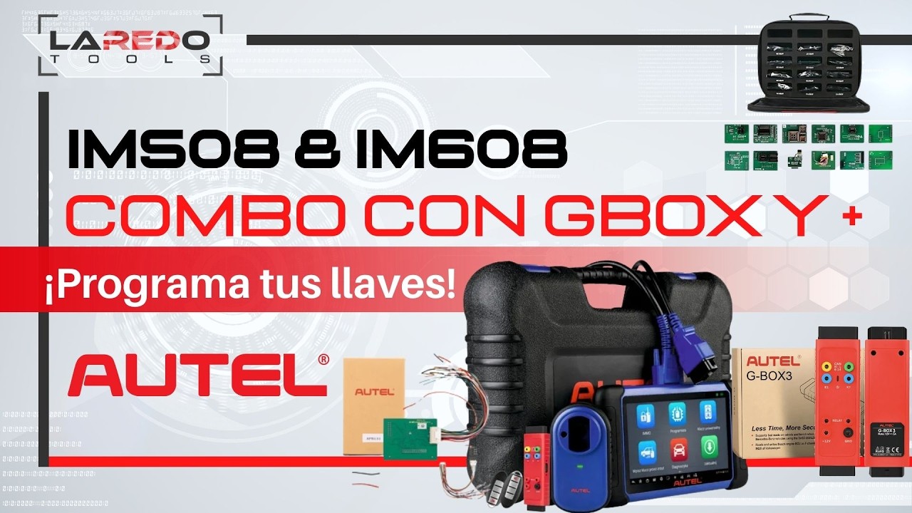 ✅ ¡Los mejores programadores de llaves 🔑 AUTEL! IM508 IM608 👨‍💻
