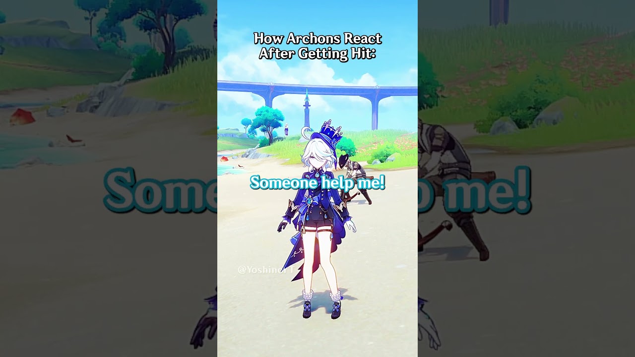 Archons Reactions After Taking Damage In Genshin Impact