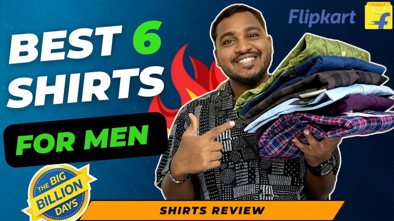Best 6 Men's Shirts Haul | 🔥Flipkart Big Million Days #MensFashion #ShirtHaul #menswear #mensstyle