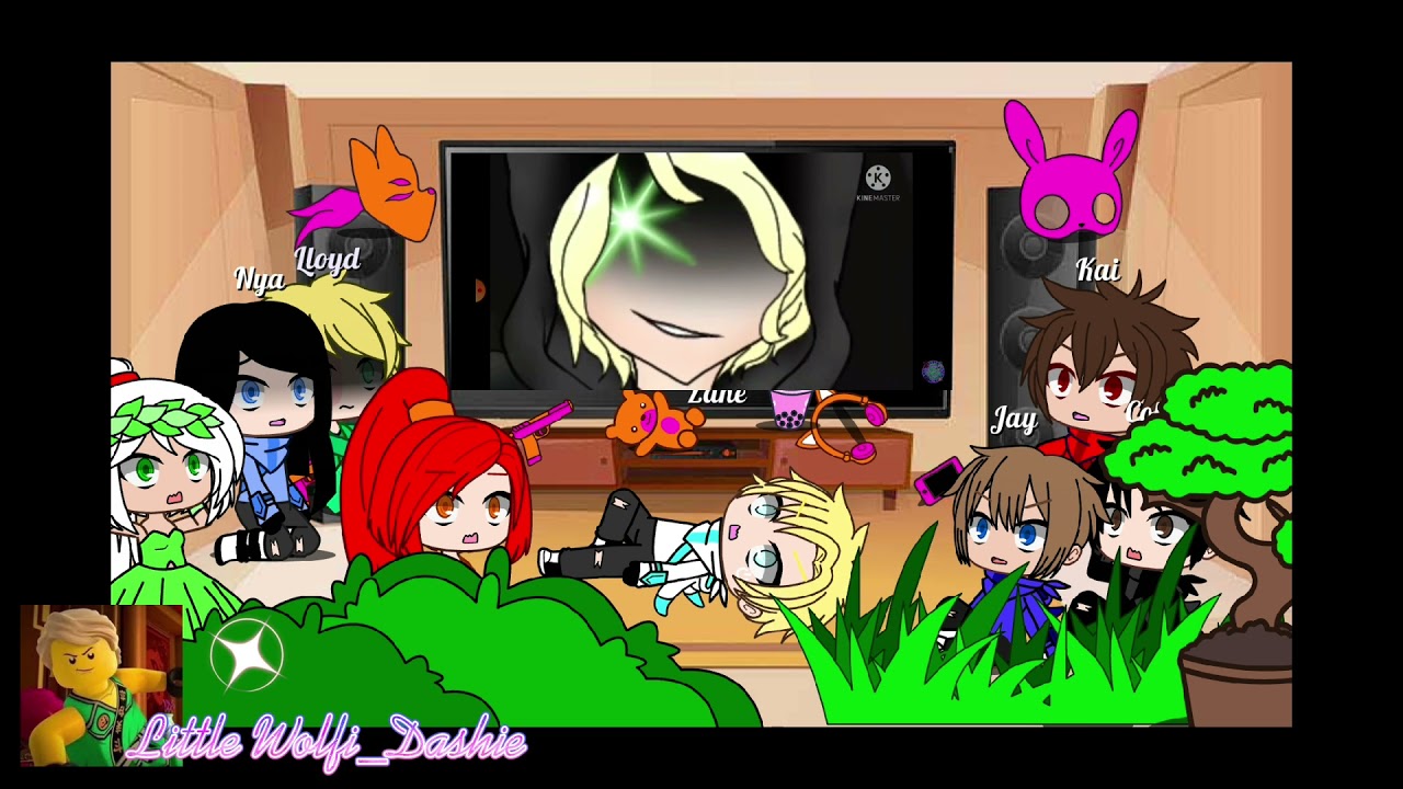 Ninjas + Two gest react too lloyd