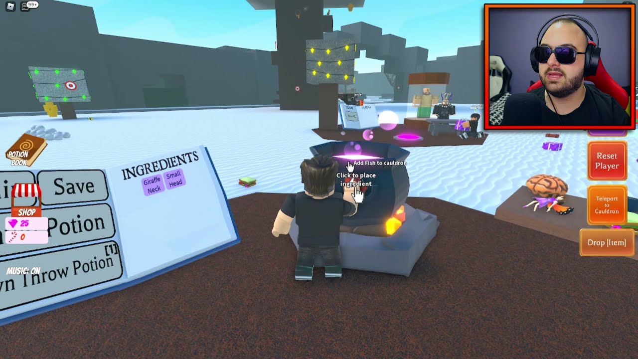 POPILI SMO MAGIČNI NAPITAK U ROBLOXU I DESILO SE OVO!