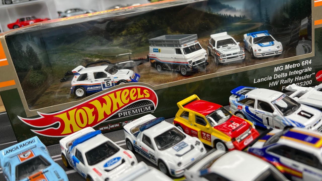 Анонс Lamley: новый набор Hot Wheels Premium Rally Diorama и обзор раллийных автомобилей HW