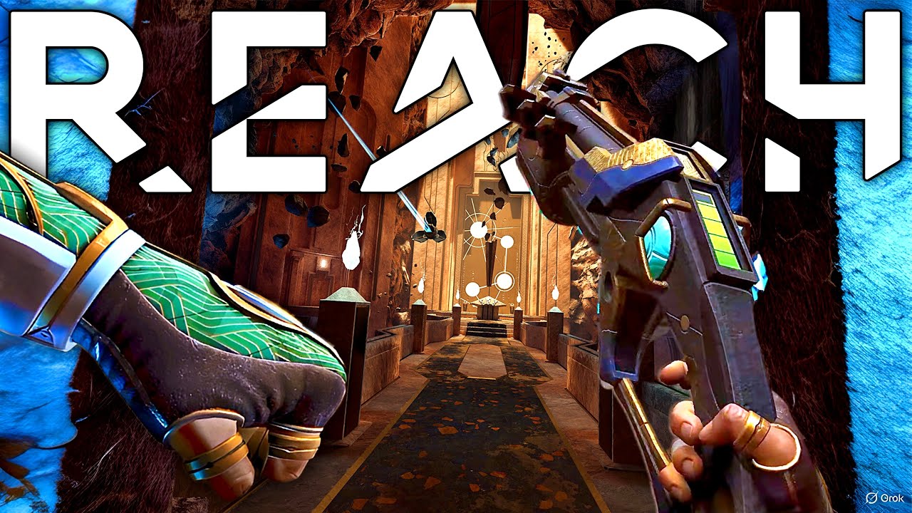 REACH VR GAMEPLAY + IMPRESSIONS! VRs ONLY AAA GAME TESTED