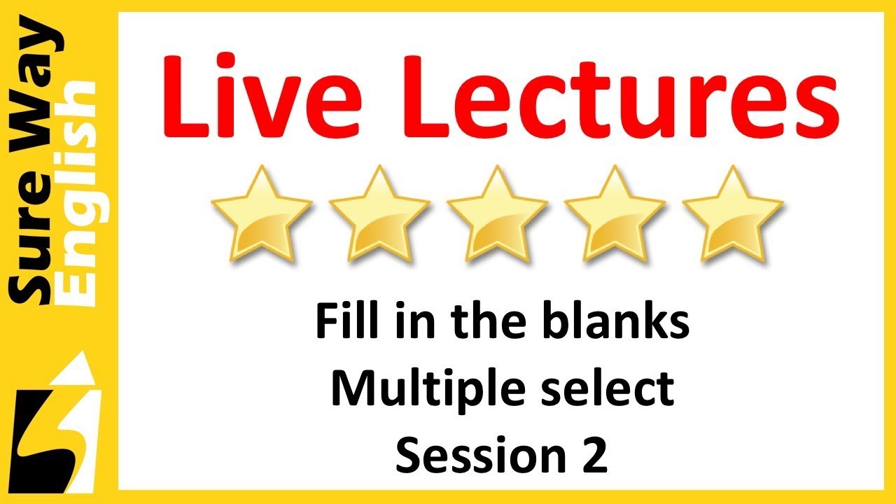 PTE Fill in the blanks Multiple Select Practice Questions Set 2  - PTE Reading