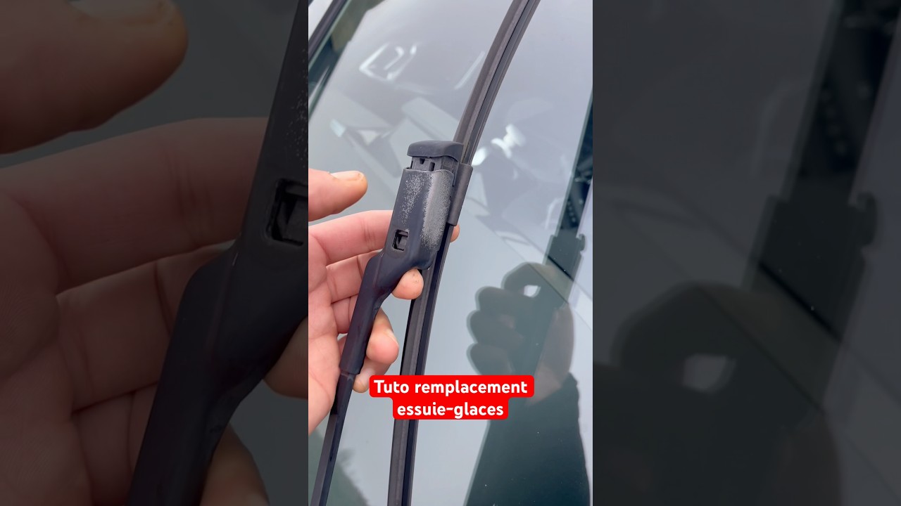 Tuto comment changer remplacer essuie-glaces Peugeot 2008 #voiture #conseils #astuce #tutorial