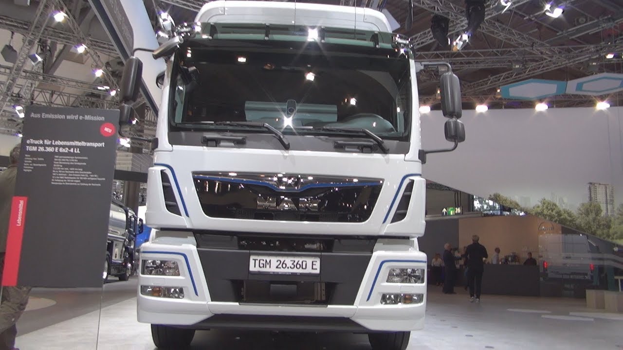 MAN TGM 26.360 E 6x2-4 LL Lorry Truck (2019) Exterior and Interior