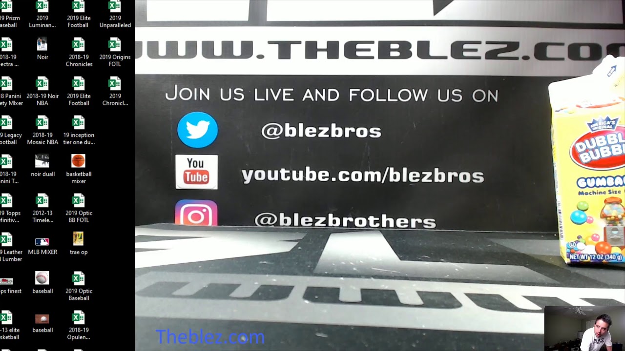 Blez Bros Live Case Break Sports Card Show