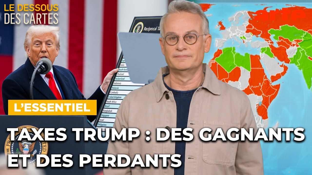 Taxes Trump : la politique de l'incertitude | L'Essentiel du Dessous des Cartes