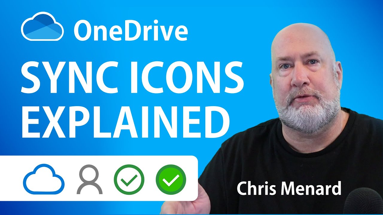 OneDrive — пояснения к значкам синхронизации файлов и папок