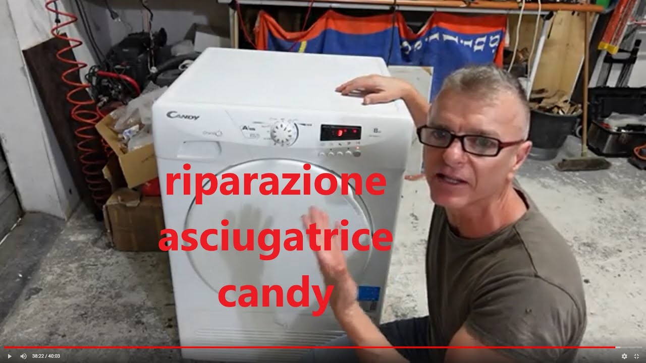 riparazione asciugatrice candy