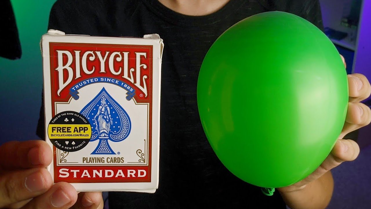 Magic Trick With A BALLOON!