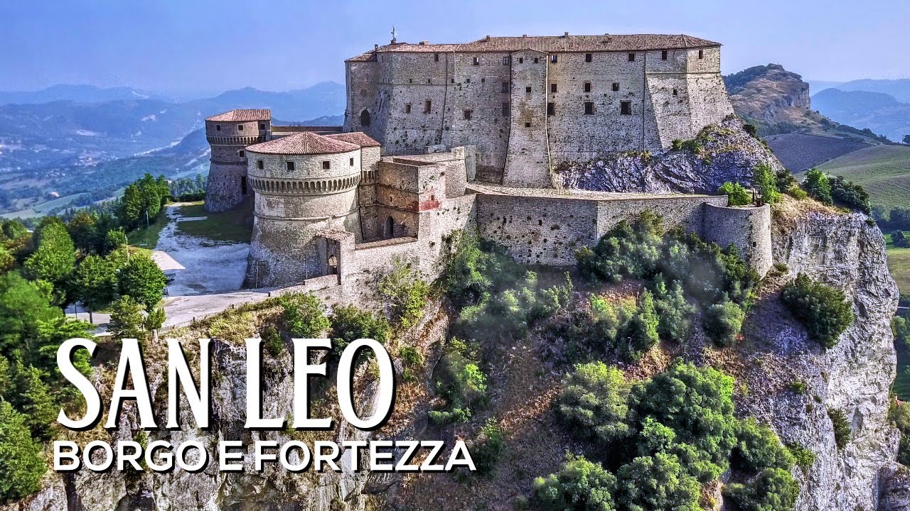 San Leo, interni ed esterni dal drone