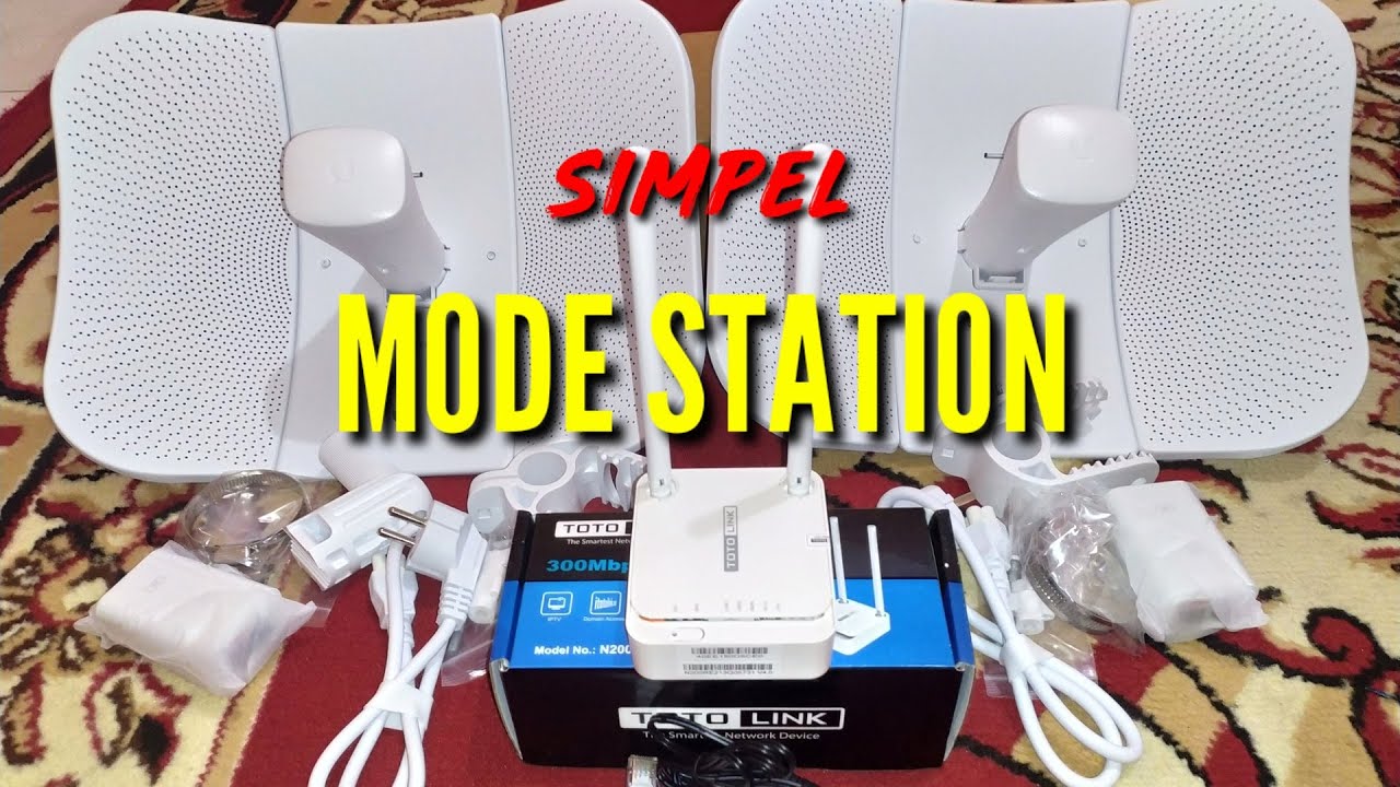CARA SEDERHANA SETTING LITEBEAM 5AC GEN2 MODE STATION | PTP