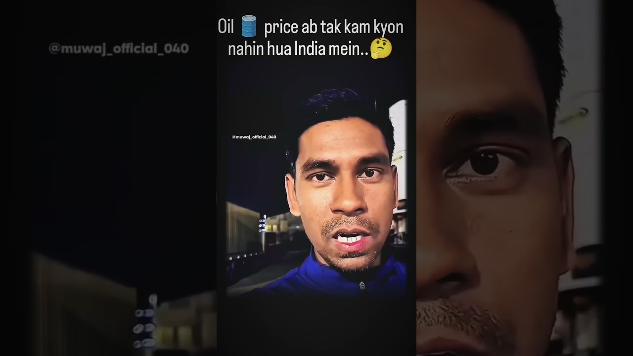 👉🛢️Crude Oil Sasta&hellip; Petrol-Diesel Kyun Nahi?