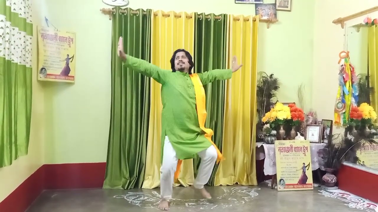 Fagun Haway Haway||Easy to learn dance Tuitorial||Ranjan Kumar Das ||Nrityanjali Ballet Troupe Nimta