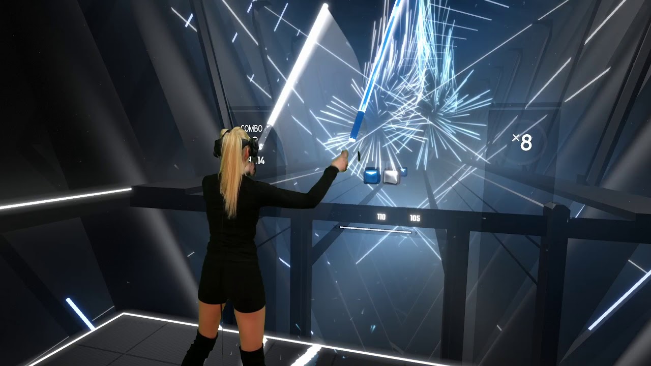 Beat Saber Da Tweekaz - Frozen ( Hardstyle Remix ) Expert+ Mixed Reality