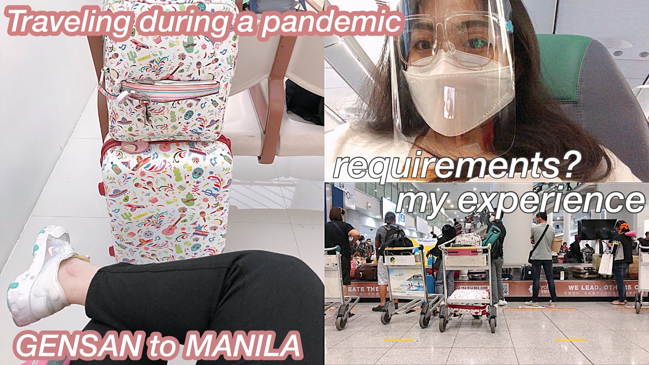 MOVING BACK TO MANILA VLOG ✈️  traveling during a pandemic, requirements to travel, my experience