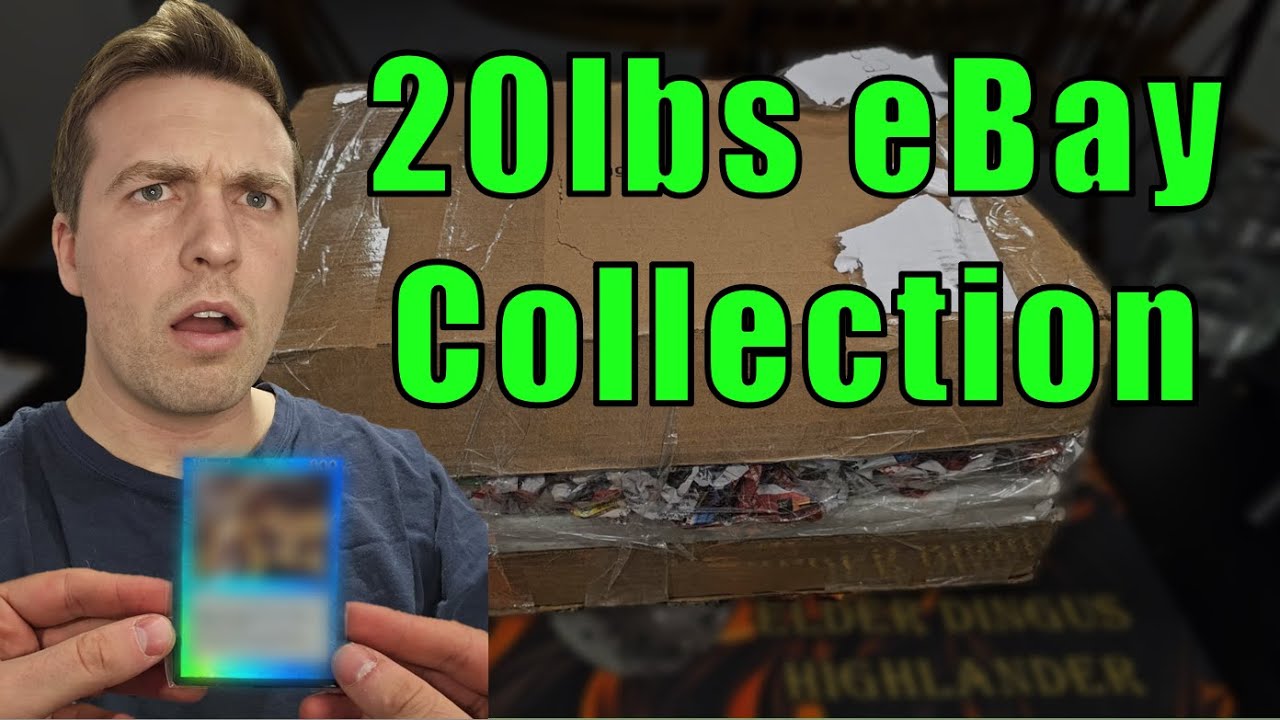Can we make our money back on this MASSIVE eBay collection? Unboxing Magic the Gathering Collection