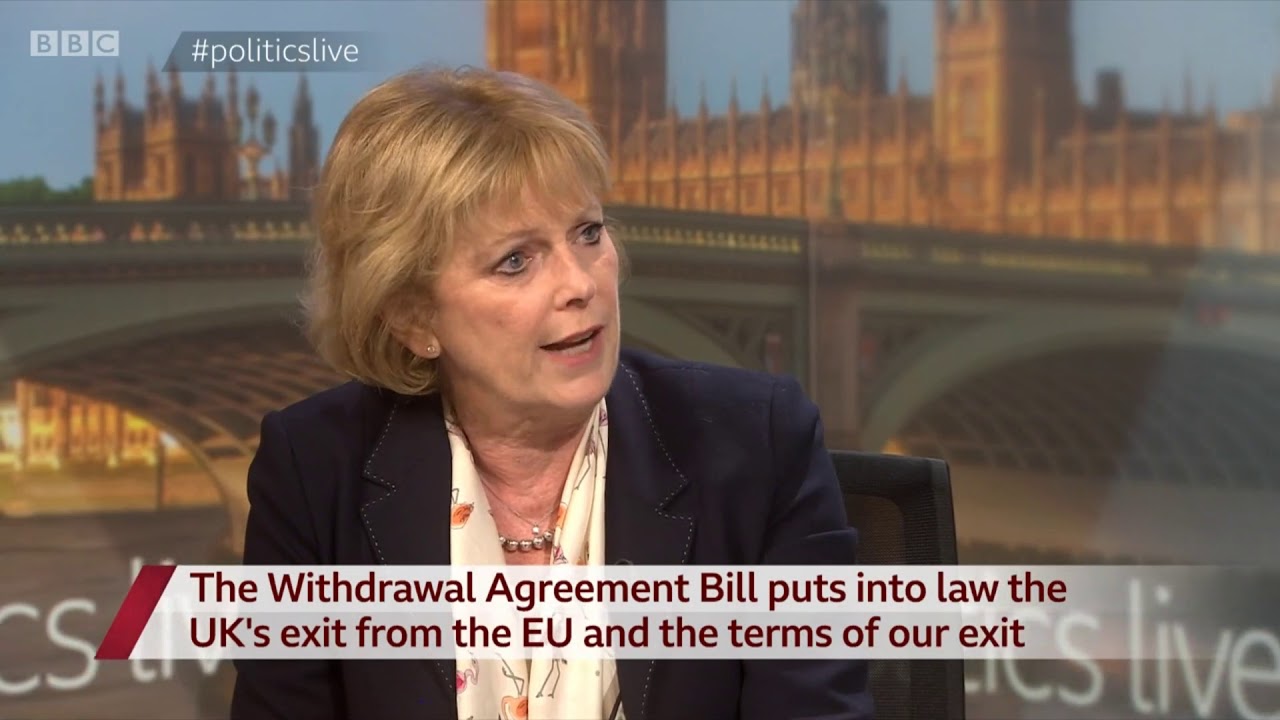 Change UK's Anna Soubry MP on BBC's Politics Live