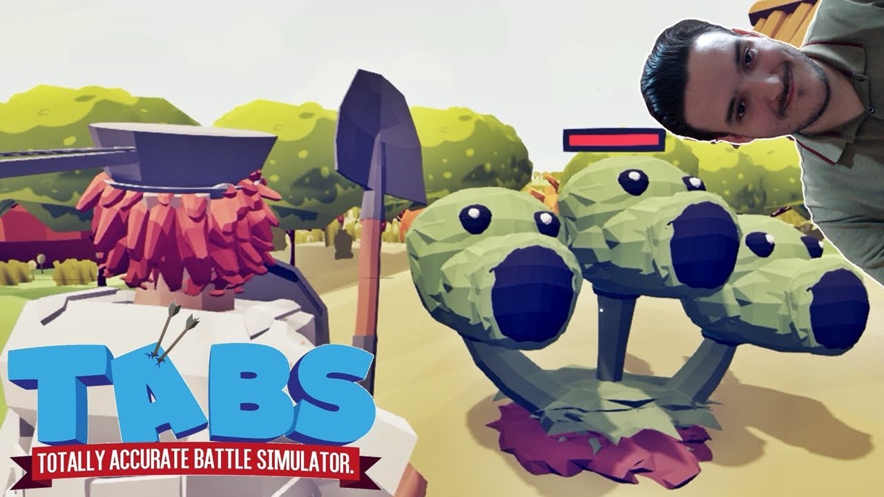 A LENDÁRIA TRIPLERVILHA E O ZUMBONI NO TABS (PLANTS VS ZOMBIES MOD)