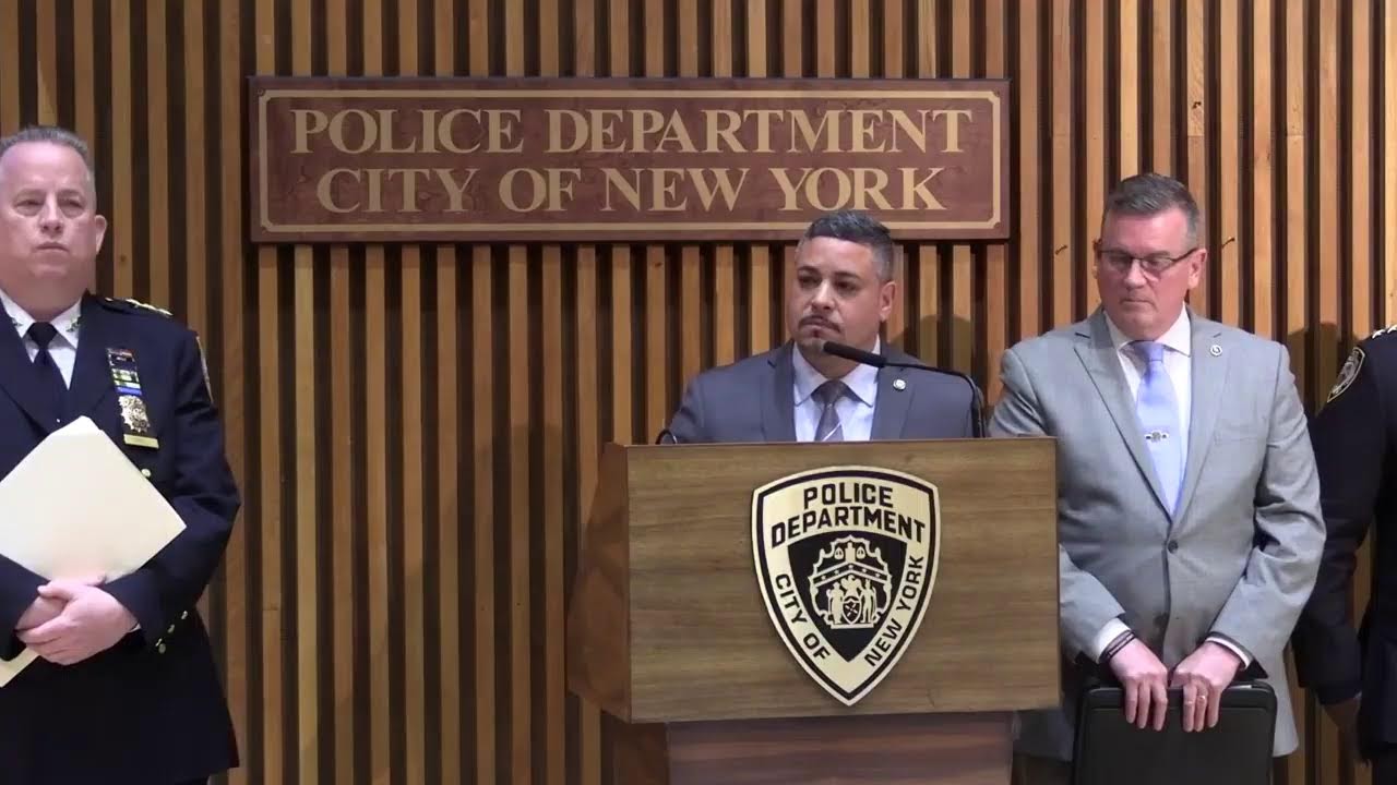 Watch as acting Police Commissioner Caban and NYPD executives provide a law enforcement update.
