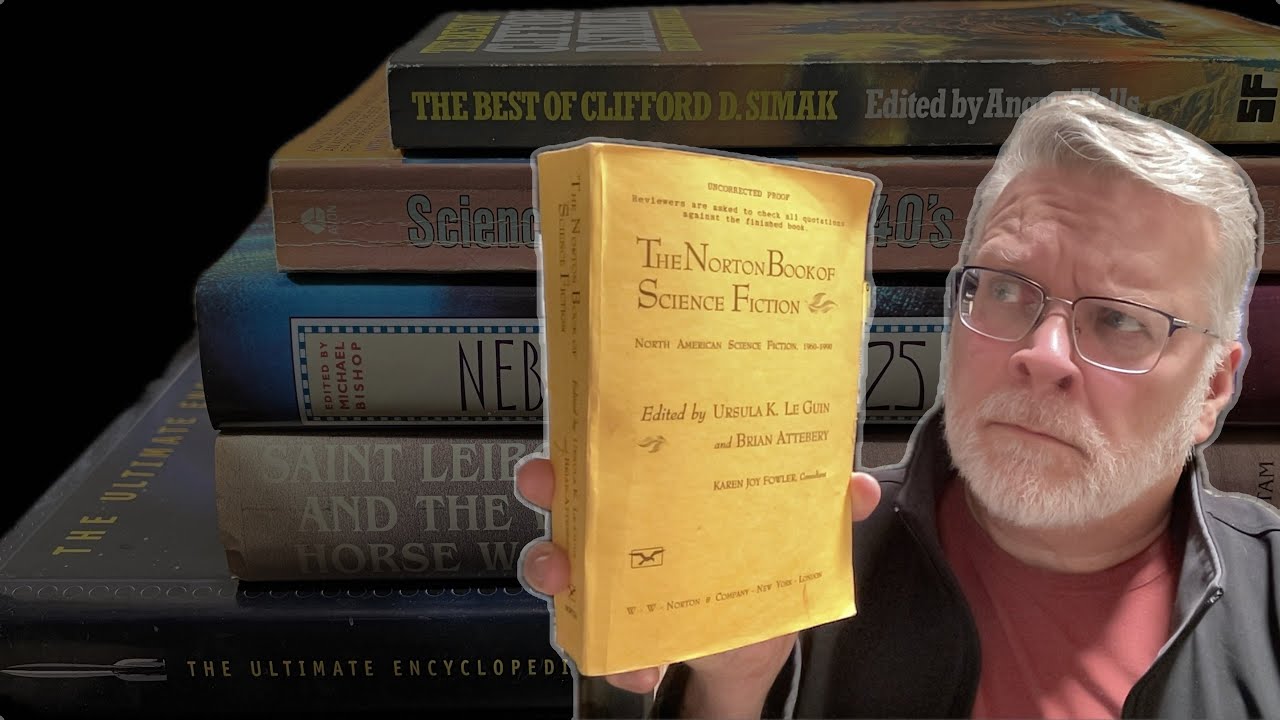 Uncorrected Proof?  The Norton Book of Science Fiction #books  #bookhaul #scifi #anthology
