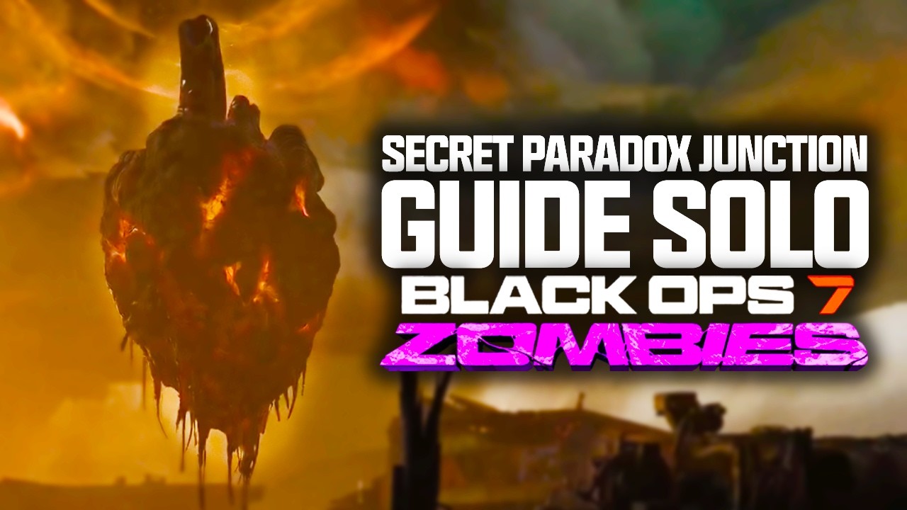 Faire le SECRET de PARADOX JUNCTION en SOLO sur BLACK OPS 7 ZOMBIES (Explication pas à pas)