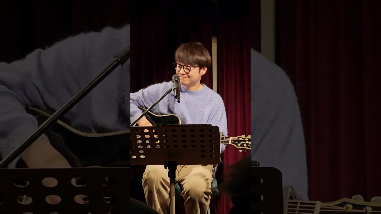 새하얀 드레스 수줍은 발걸음 꿈꾸는 설레임~~ ♡♡♡  #유리상자 #이세준 #신부에게 #축가 #결혼식축가 #상자네소극장 #개관공연 #우리만의아지트