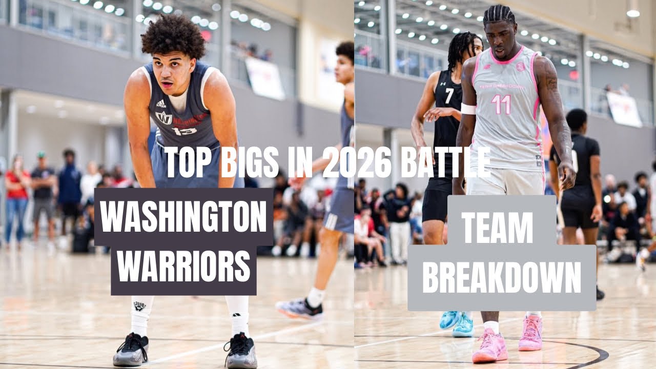 TOP BIGS IN 2026 BATTLE!!! WASHINGTON WARRIORS 3SSB VS TEAM BREAKDOWN FLORIDA!!!