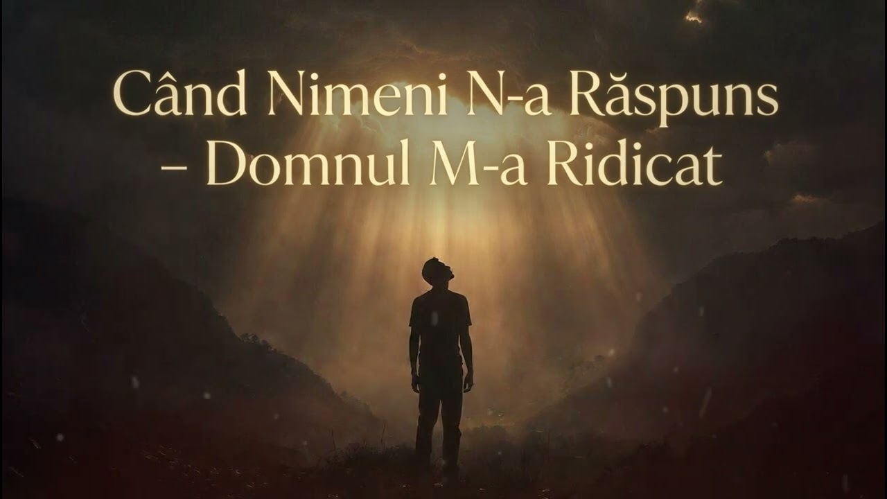 Când Nimeni N-a Răspuns – Domnul M-a Ridicat | Cântec Creștin Nou 2026
