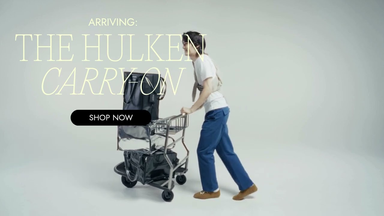 Watch This Hulken Carry-On Fold FLAT After Use