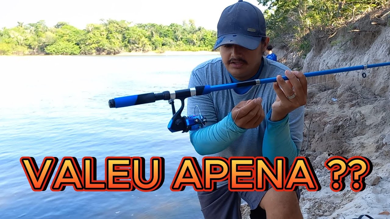DESVENDANDO O KIT DE PESCA MAIS BARATO E COMPLETO DA SHOPEE