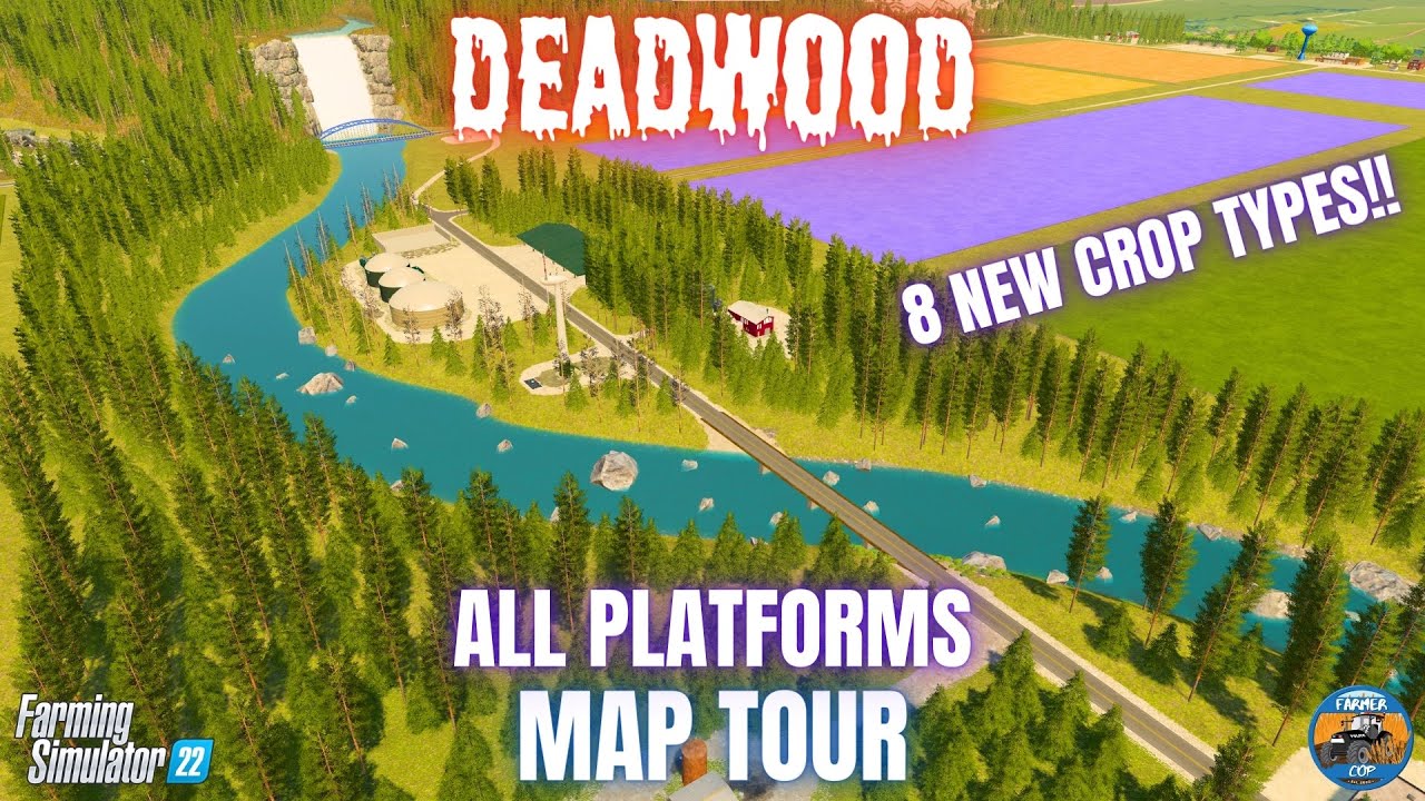 DEADWOOD — Обзор карты — Farming Simulator 22