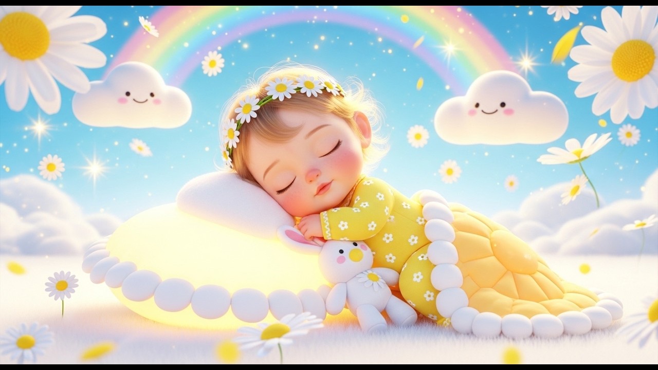 Baby Sleep Music 🍼 Sleep Instantly in 3 Minutes 💖 Beat Insomnia Fast 🎵Mozart & Brahms Lullabies