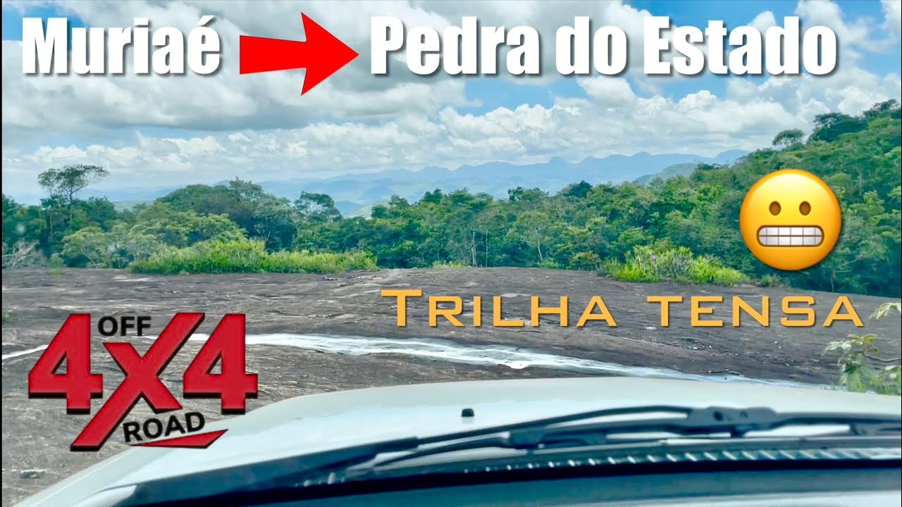 De Muriaé (MG) até o topo da Pedra do Estado, Eugenópolis . Acesso indicado só para moto 🏍️ ou 4X4. 
